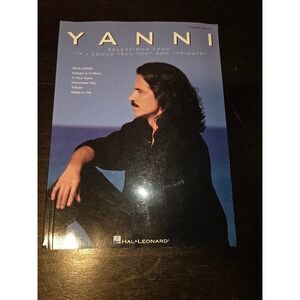 Yanni Selections , If I Could Tell You and Tribute Piano Solo Sheet Music Book